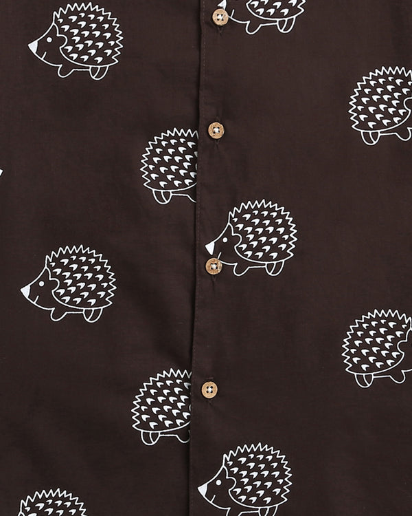 A Spiky Porcupine - Cotton Shirt