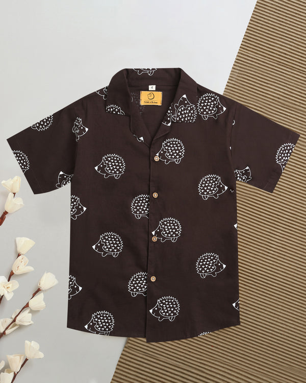 A Spiky Porcupine - Cotton Shirt