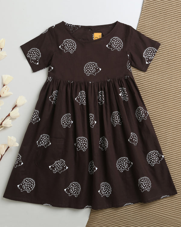 A Spiky Porcupine - Cotton Dress