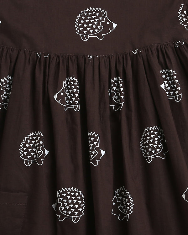 A Spiky Porcupine - Cotton Dress